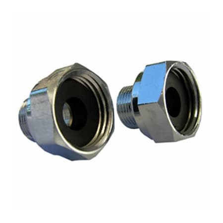 Larsen Supply Co 2PK CP BRS Fauc Adapter 10-0061